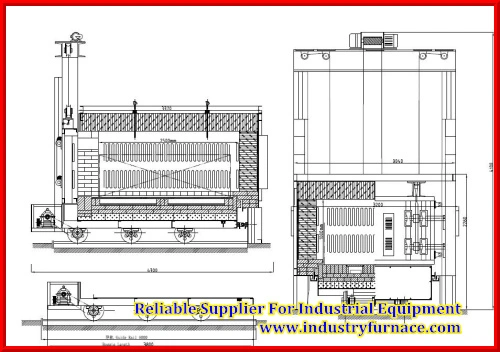 Bogie Hearth Annealing Furnace for Mill Roller