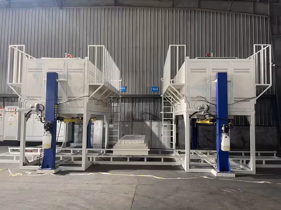 Trolley Type Furnace Manual Trolley Car Furnace Electric Trolley Heat Treatment Furnace Bogie Hearth Furnace